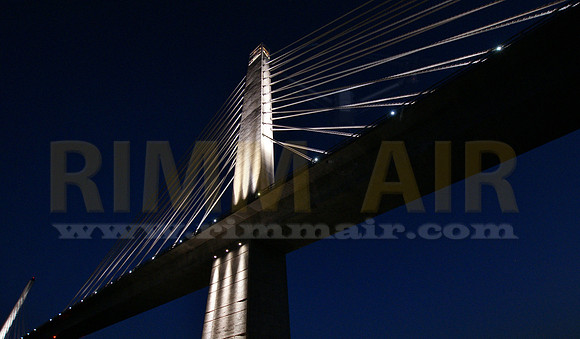 Penobscot Narrows Bridge & Observatory at Night