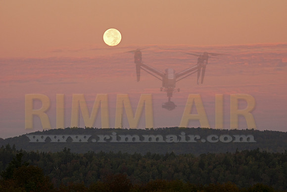 Supermoon at Sunrise