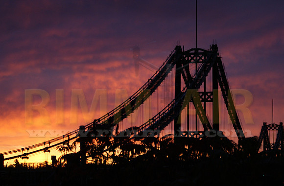 October Sunrise at Waldo-Hancock Bridge