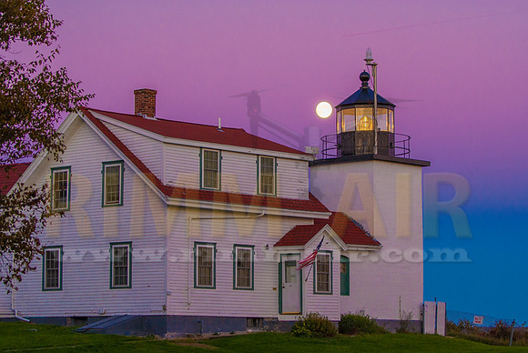 Maine Harvest Moon 2013 - Artistic